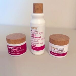 Bundle of Raw Sugar Bath & Body Products